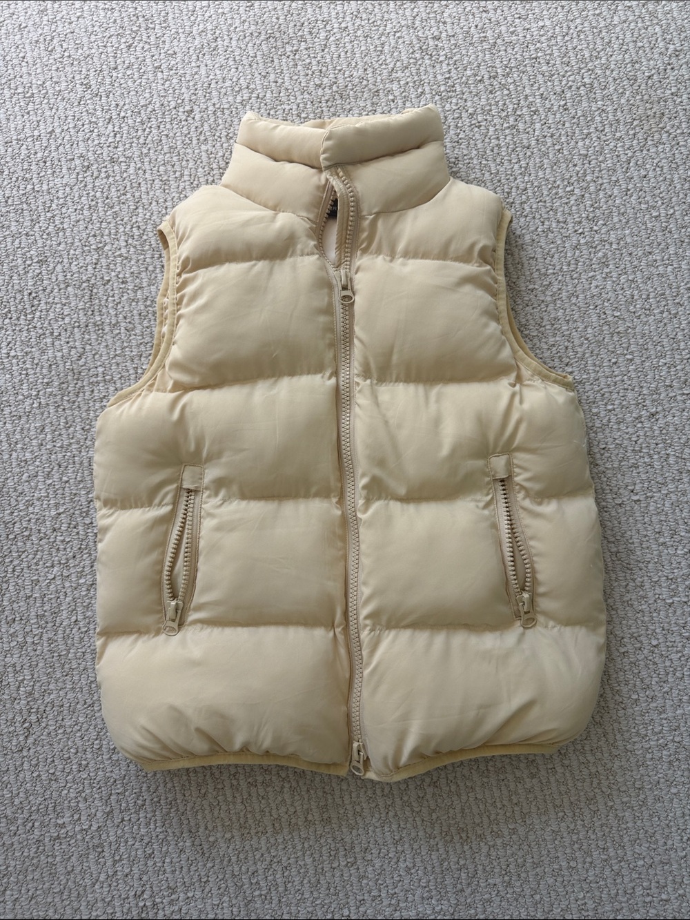 Pomander Place - Tuckernuck- Cream Puffer Vest with pockets